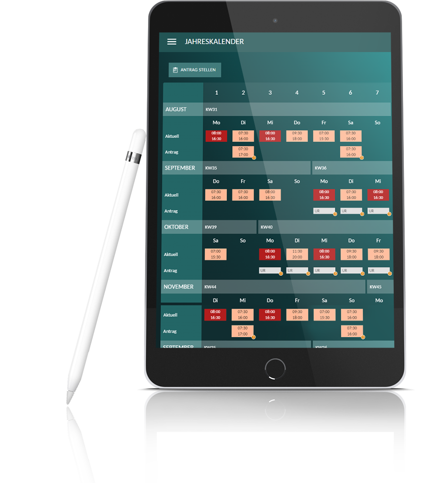 myplano software on tablet