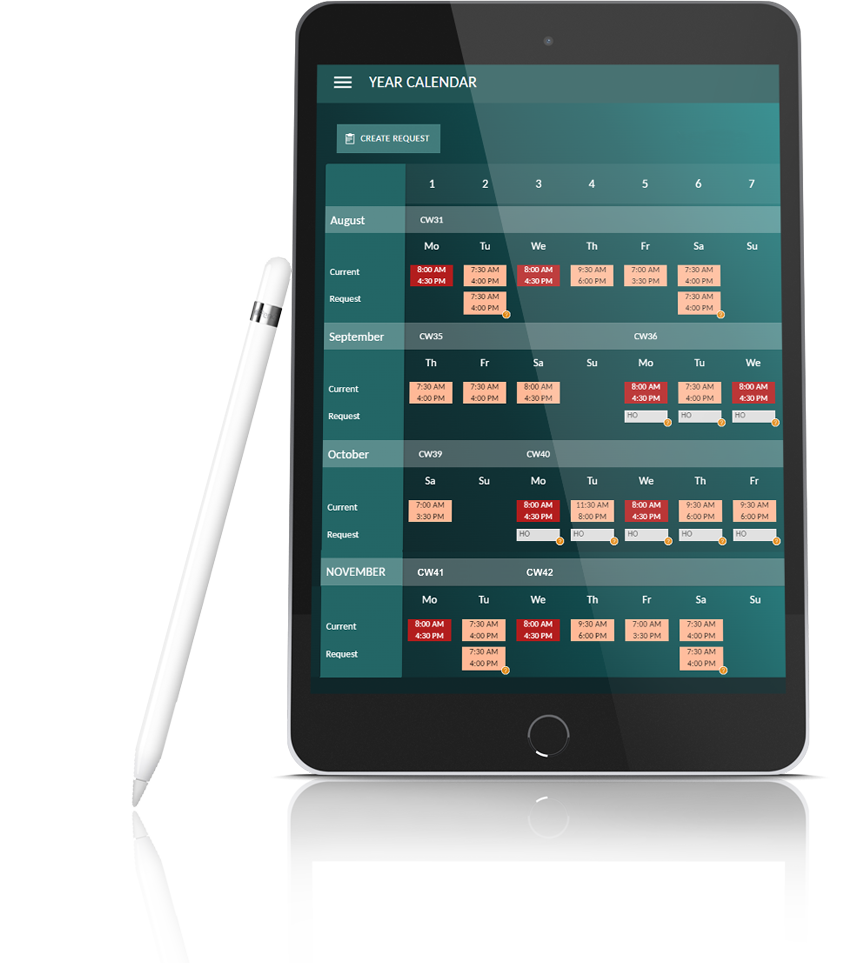 myplano software on tablet