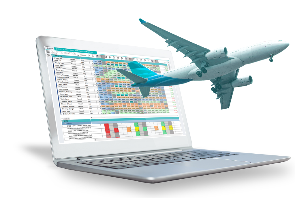 Personaleinsatzplanung-Aviation-plano Roster