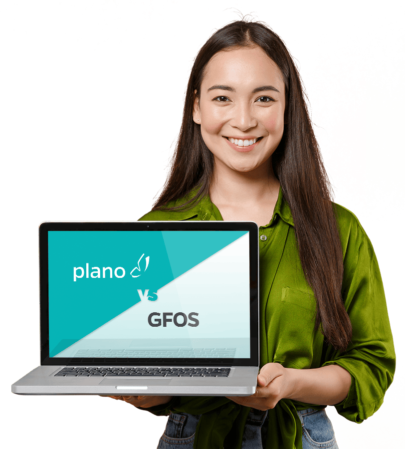 plano im Vergleich mit GFOS