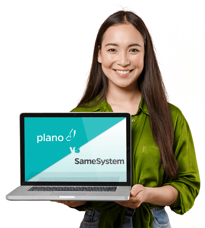 plano im Vergleich mit SameSystem