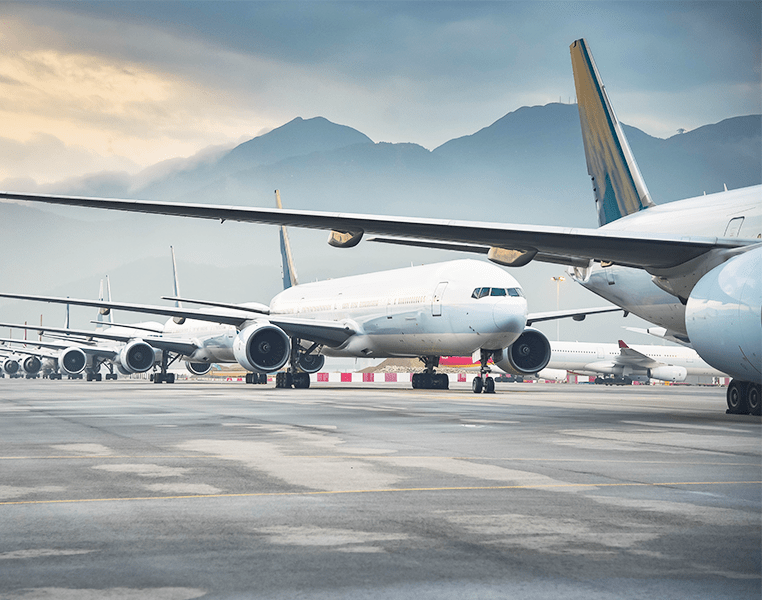 Referenzbild Flughaven - hier ist plano Aviation im Einsatz